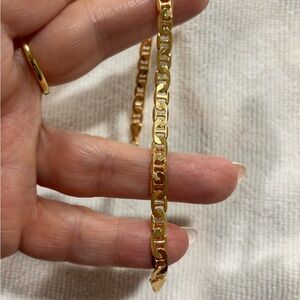 18kt Gold filled Link Chain Bracelet